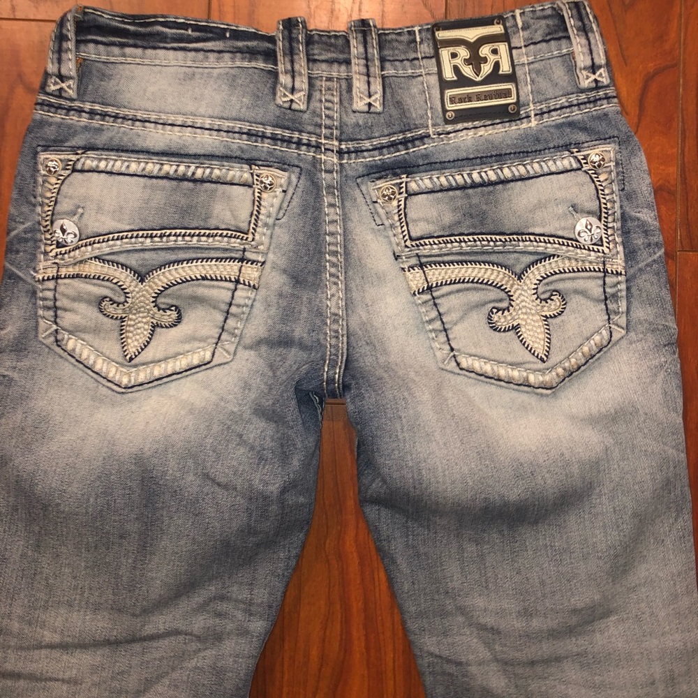 Mens Rock Revival Jeans